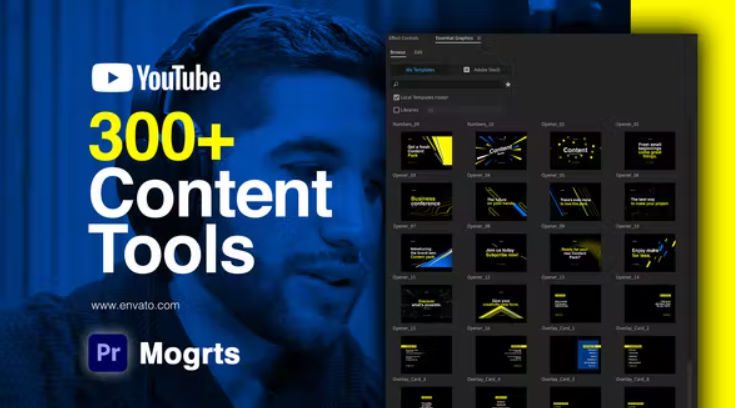 Youtube Content Tools for Premiere Pro