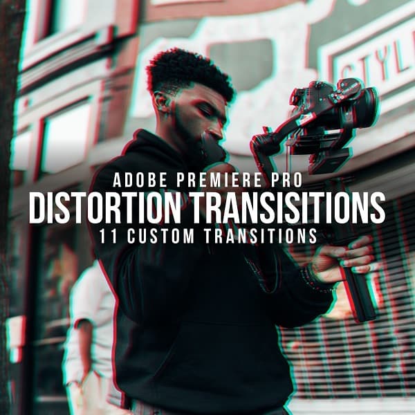 YCImaging – Distortion Transitions Pack | ADOBE PREMIERE PRO 2019
