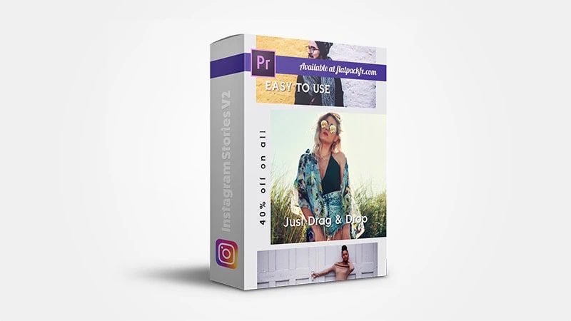 Flat Pack FX – Instagram Stories V2 – Premiere Pro