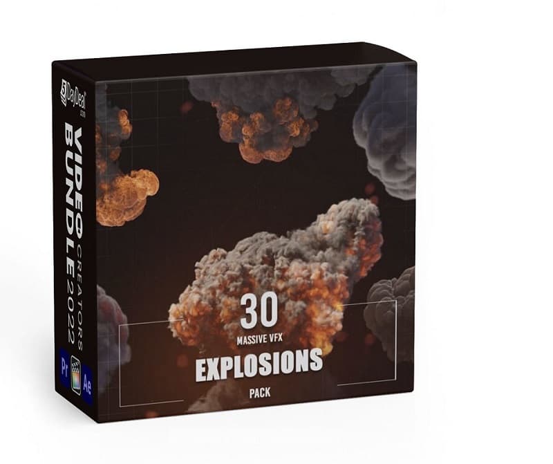 30 Massive VFX Explosions Pack by Eldamar Studio