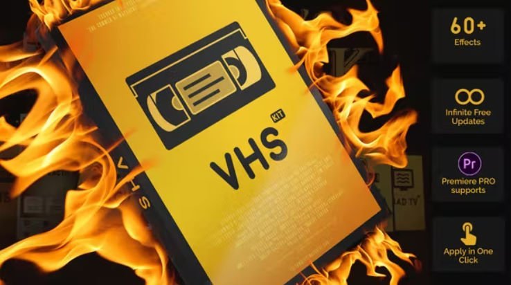 VHS Kit | Big Pack of VHS Presets for After Effects