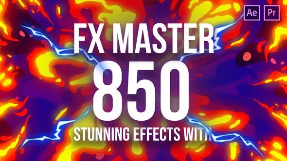 850 FX Master – Cartoon Action Elements