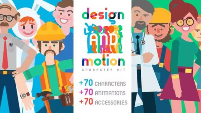 Design and Motion Character Kit v2 Videohive