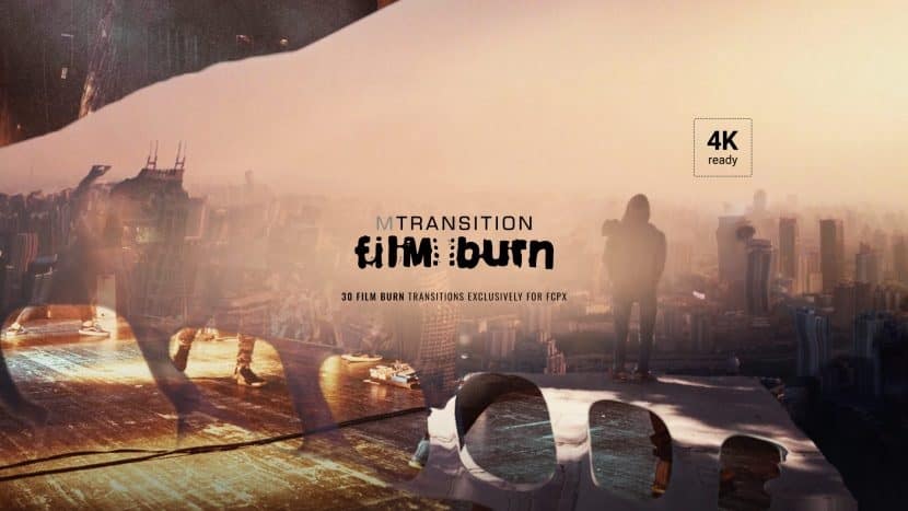 MotionVFX – mTransition Film Burn FCPX Plugin