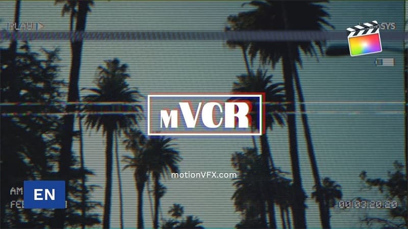 MotionVFX – mVCR FCPX Plugin