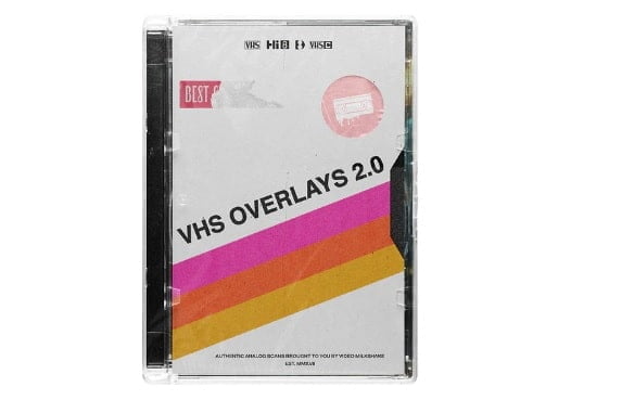 Video Milkshake – VHS Glitches Overlay Pack 2.0