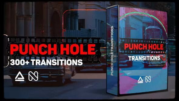 Punch Hole Transitions Library