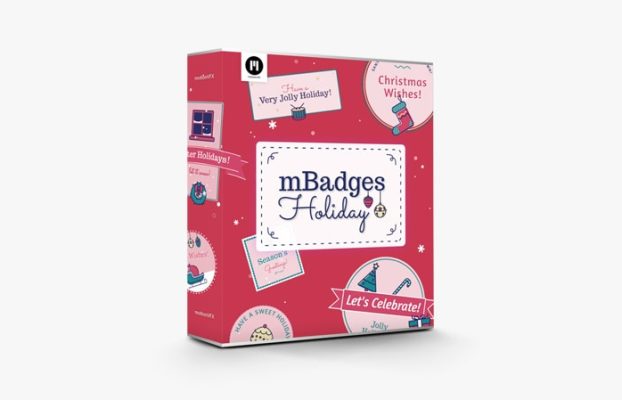 MotionVFX – mBadges Holiday