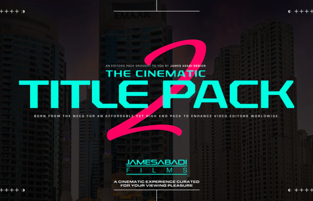 James Abadi Design – The Cinematic Title Pack V2