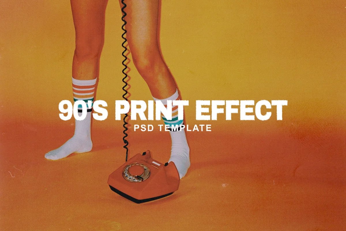 Creative Market – 90s Print Effect