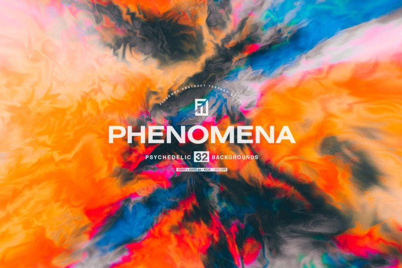 FLYERWRK – Phenomena – 32 Psychedelic Textures
