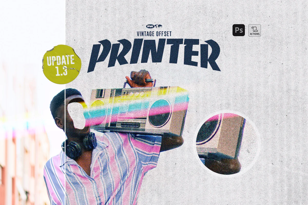 FLYERWRK – Vintage Offset Printer