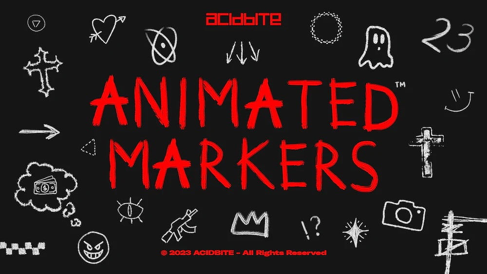 ACIDBITE – Animated Markers