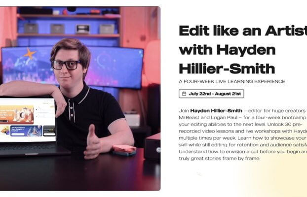 Creator Now – Edit like an Artist with Hayden Hillier-Smith