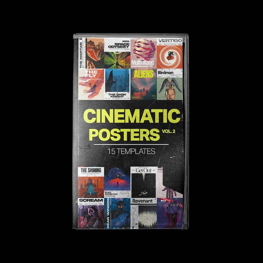 Tropic Colour – Cinematic Social Media Poster Templates Vol. 2