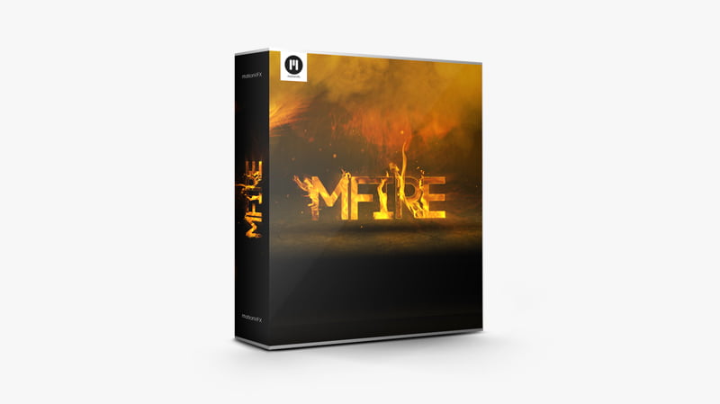 MotionVFX – mFire – 150 Organic 2K Fire Elements