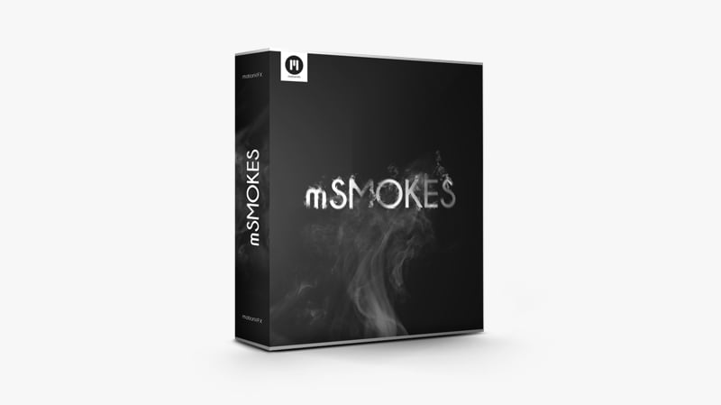 MotionVFX – mSmokes: 100 Organic 2K smoke elements