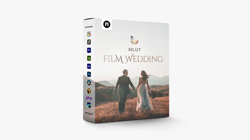 MotionVFX – mLUT Film Wedding – 25 Professional LUT Pack
