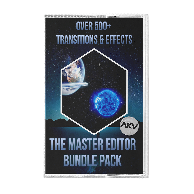 AKVStudios – 500+ Transitions & Effects Pack – The Master Editor Bundle Pack