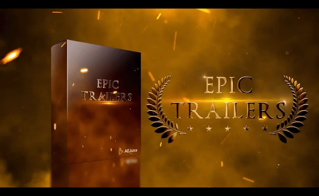 AEJuice – Epic Trailers for After Effects and Premiere Pro