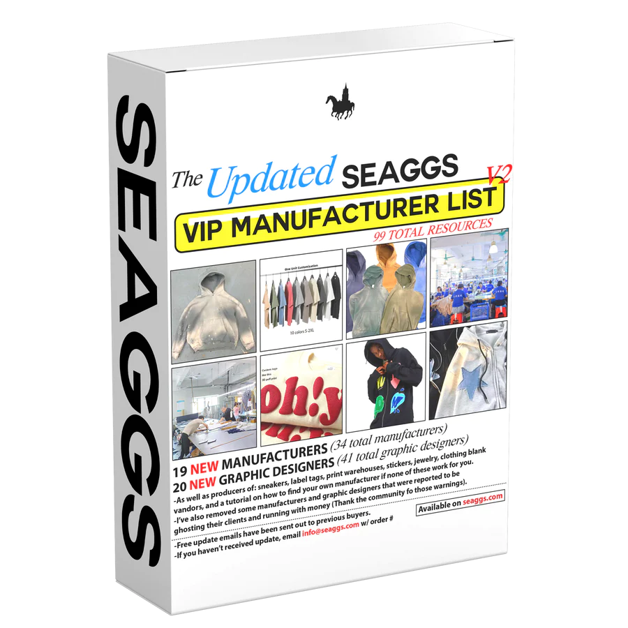 Seaggs – VIP Manufacturer List V2