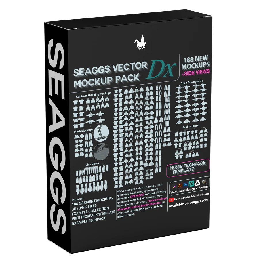 SEAGGS – PREMIUM VECTOR MOCKUP PACK DX