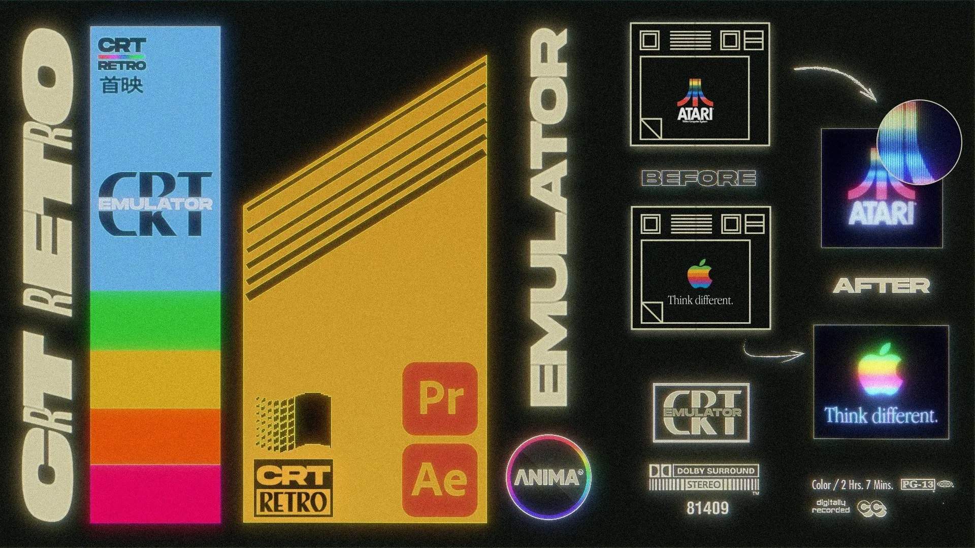 AnimaFX – CRT Retro for Premiere Pro and AE