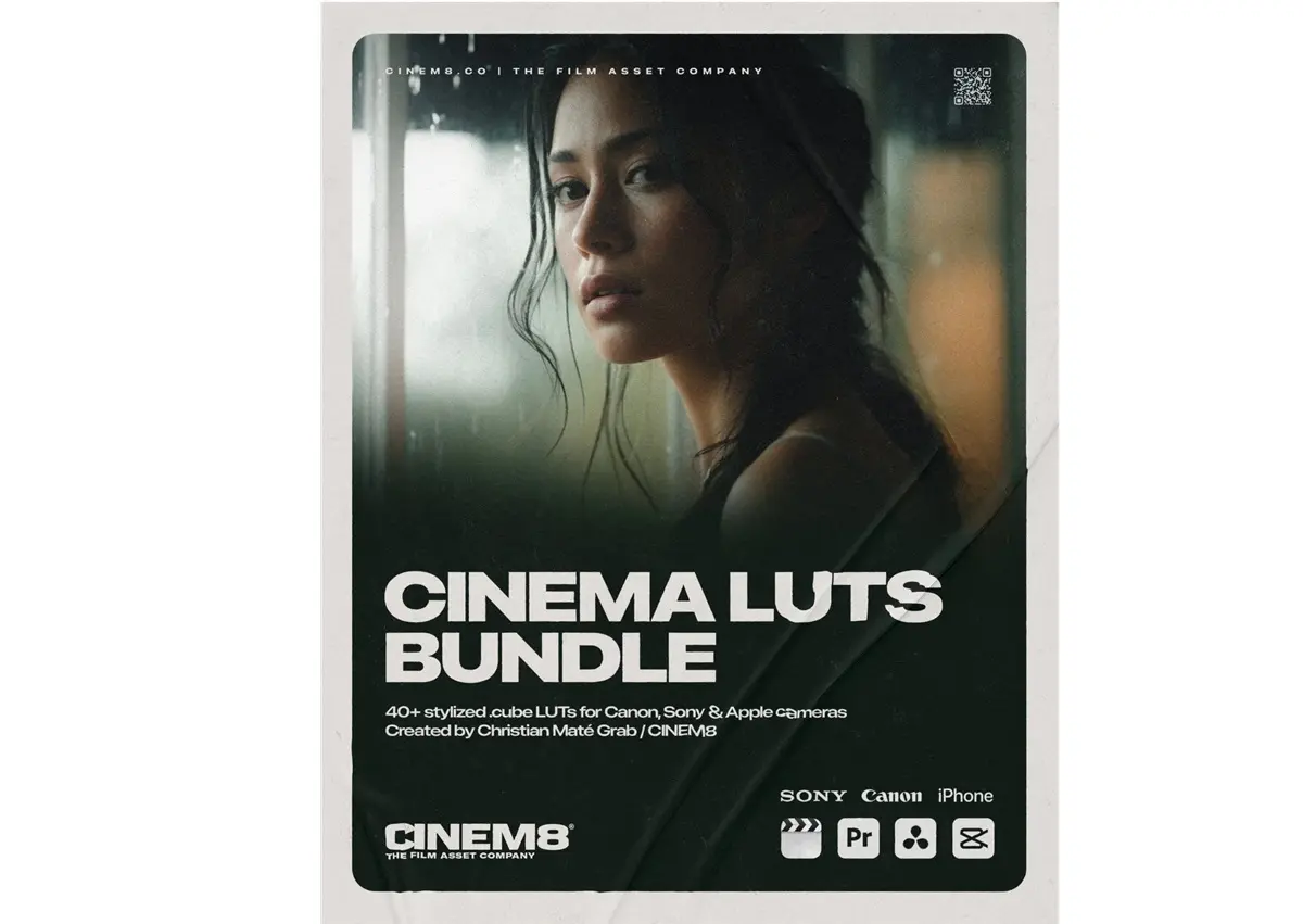 CINEM8 – Cinematic LUTs Bundle by Christian Maté Grab