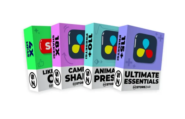 Storezar – The Ultimate Bundle for DaVinci Resolve