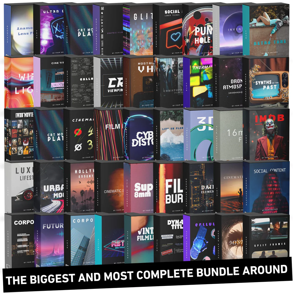 FourEditor – Platinum Bundle: OUR ENTIRE COLLECTION (ALL-IN-ONE) – 10,000+