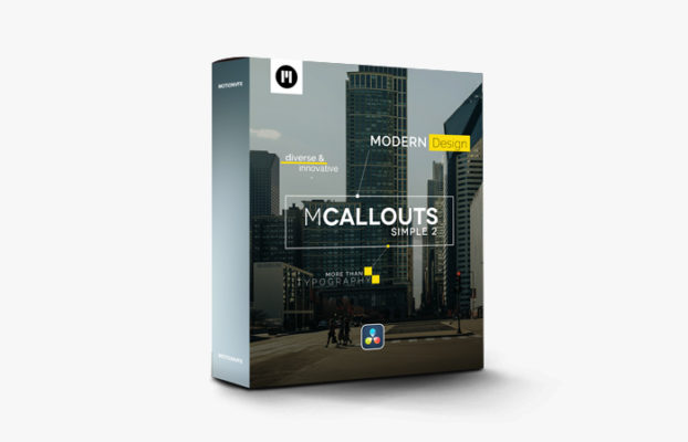 MotionVFX – mCallouts Simple 2 DVR