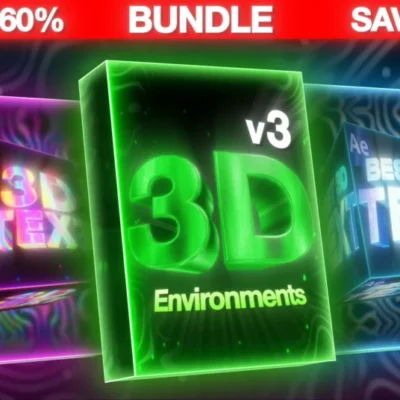 ShootaTime – ULTIMATE 3D Text Environments V1-V3 BUNDLE