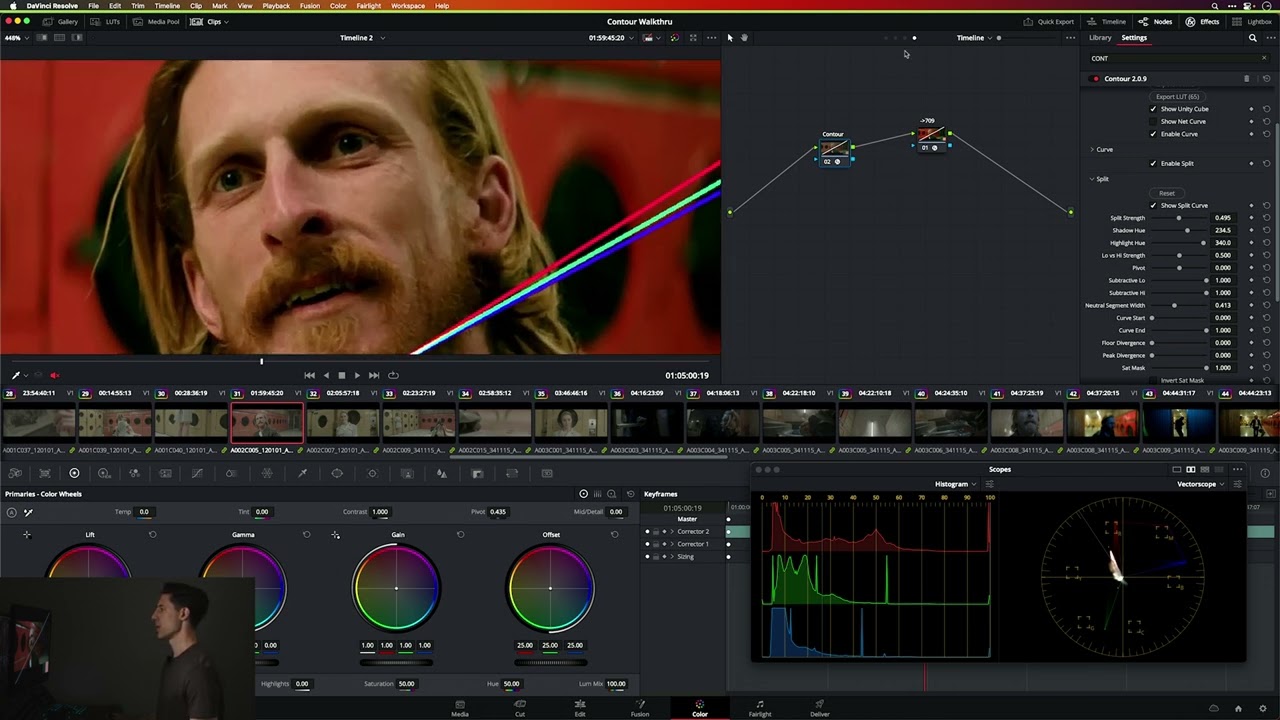 Cullen Kelly Color – Contour v2.2.2 for DaVinci Resolve (WIN/MAC)