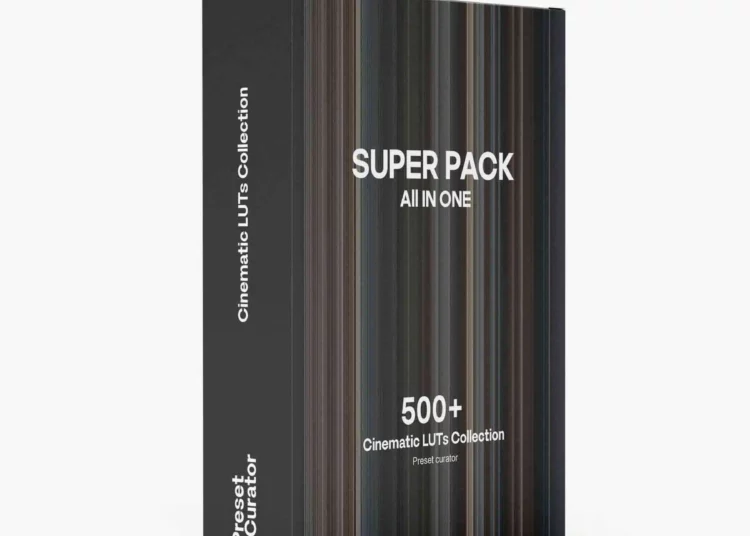 Preset Curator – Super Pack Cinematic LUT Collection