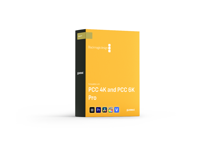 Gamut – BaseLUTs for Blackmagic Pocket Cinema Camera 6K Pro and Pocket Cinema Camera 4K