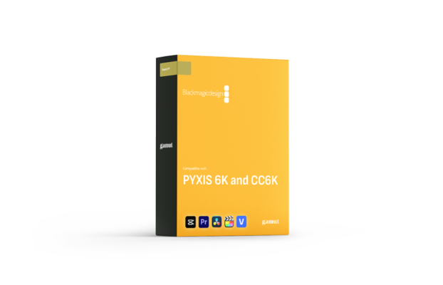 Gamut – BaseLUTs for Blackmagic PYXIS 6K and Cinema Camera 6K