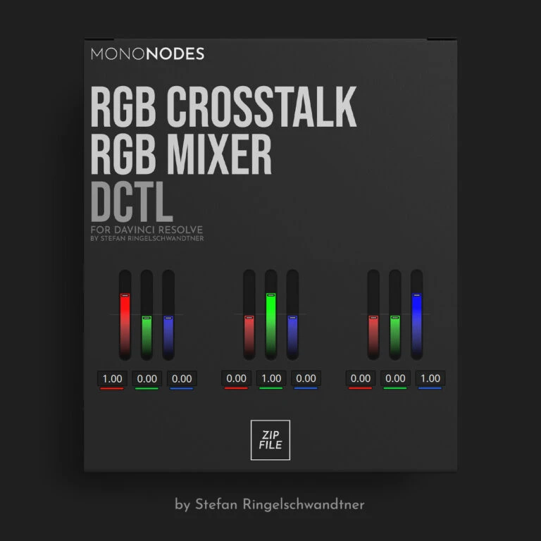 Mononodes – RGB Crosstalk DCTL Updated