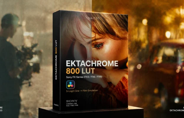 FilmaticAI – Sony FX Series (A7S III/FX3/FX6/FX9) to Kodak Ektachrome 800 Film Emulation LUT