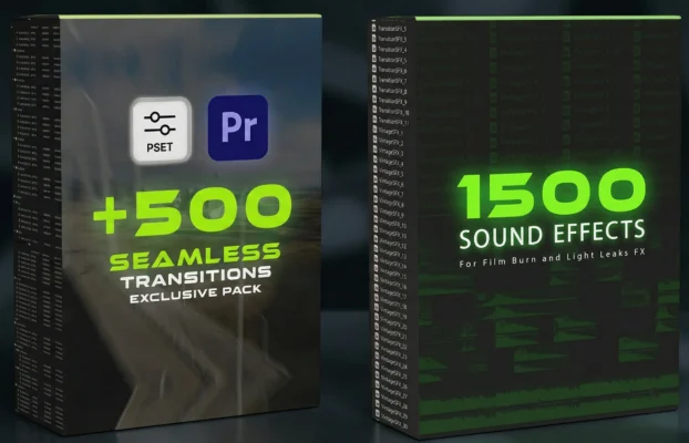 Maicon Silva – 500+ Seamless Transitions Pack w/SFX + 46 LUTs