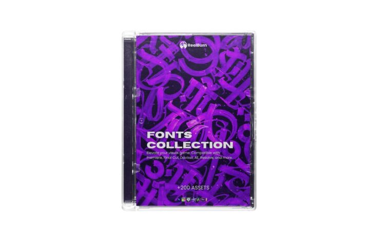 REELBURN – Fonts Bundle
