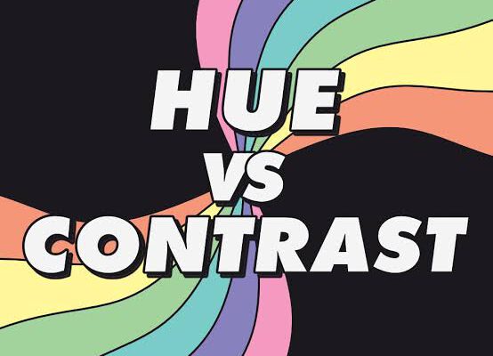 Iridescent Color – Hue vs Contrast