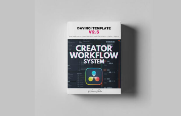 Cameron Radice – DaVinci Resolve Template v2.5