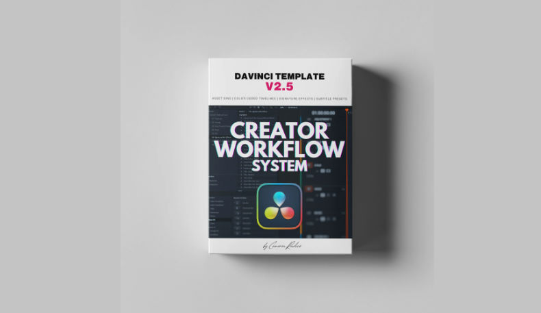 Cameron Radice – DaVinci Resolve Template v2.5