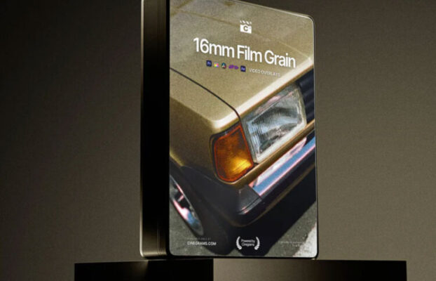 Cinegrams – 16mm Film Grain Overlays