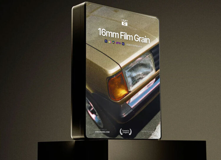 Cinegrams – 16mm Film Grain Overlays