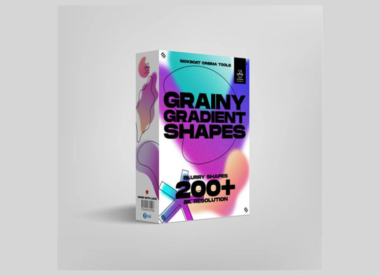 SICKBOAT – Grainy Gradient Shapes + Blurry Shapes