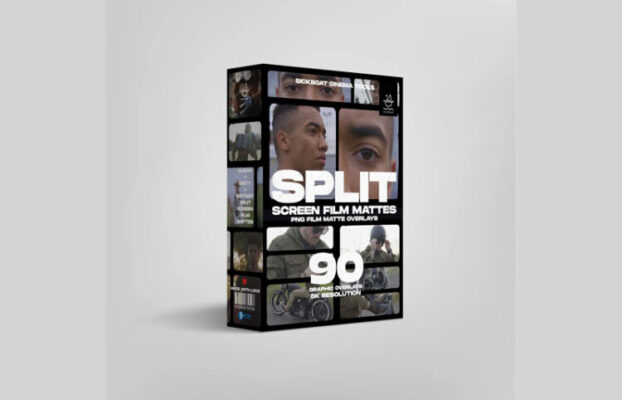 SICKBOAT – Split Screen Film Mattes (8K)