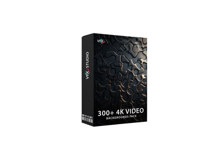 VFX Studio – 300+ 4K Video Backgrounds Pack
