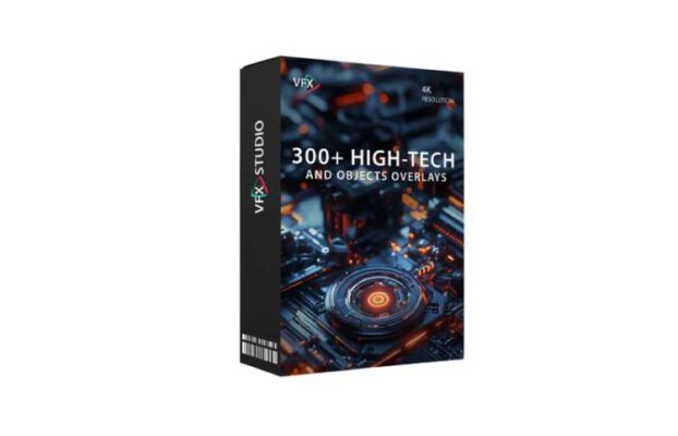VFX Studio – 300+ High-Tech and Objects Overlays