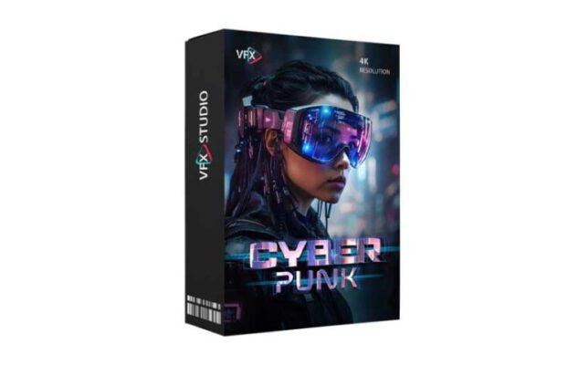 VFX Studio – Cyberpunk: the Future. 4K Video Overlays